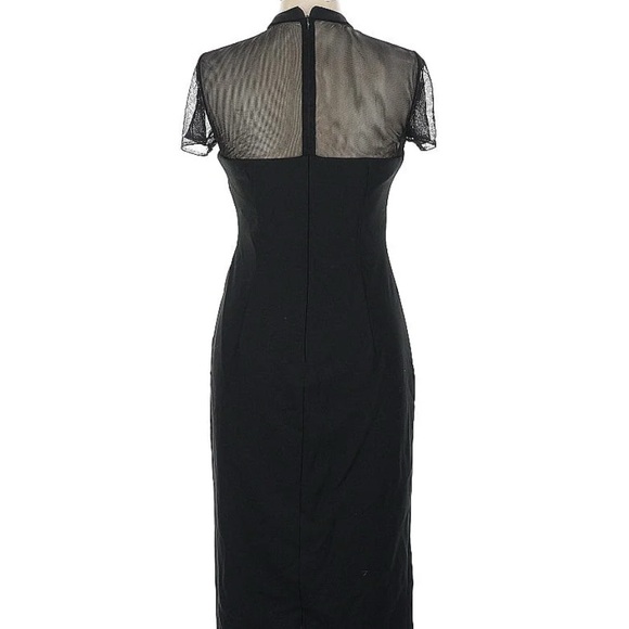 Black Cocktail Dress by JS Collections - Picture 2 of 7